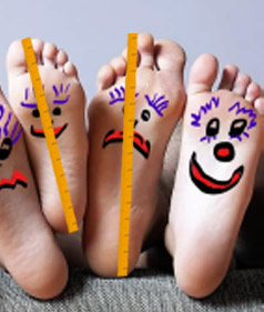 come prendere le misure delle scarpe